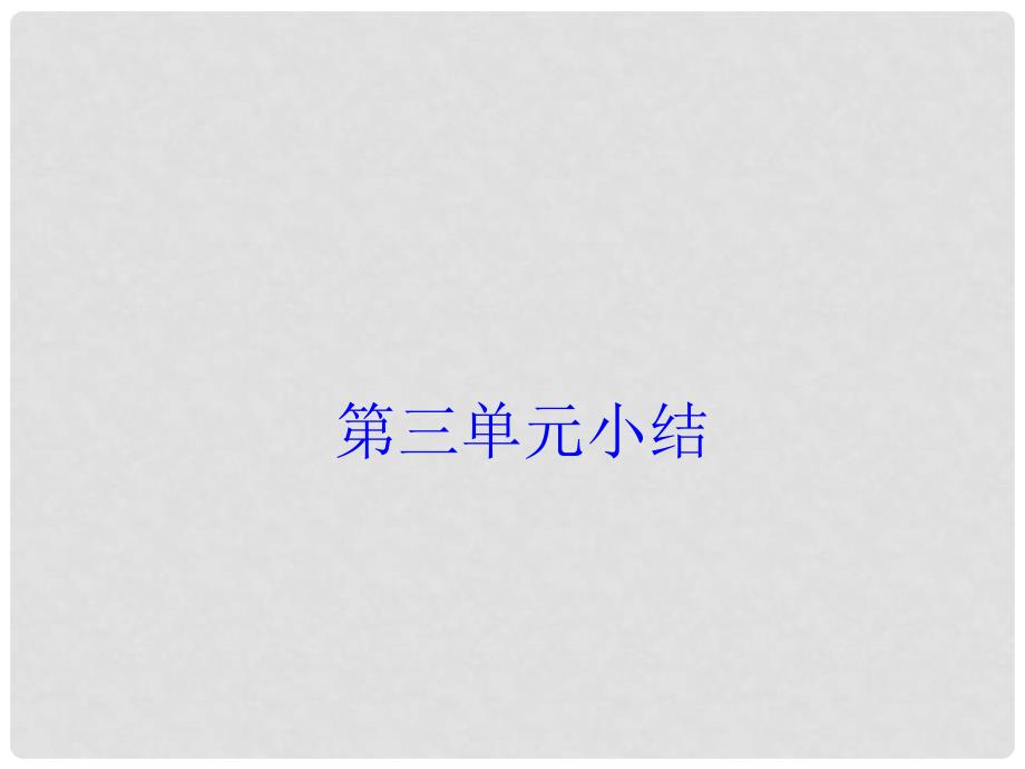 九年级历史下册 第三单元 第二次世界大战单元小结课件 岳麓版_第1页