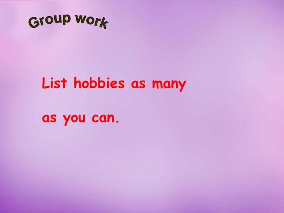 八年级英语上册 Unit 3 Our Hobbies Topic 1 Section D课件 （新版）仁爱版_第2页