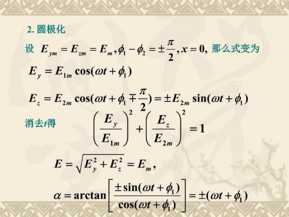 最新平面电磁波的极化反射和折射PPT课件_第5页