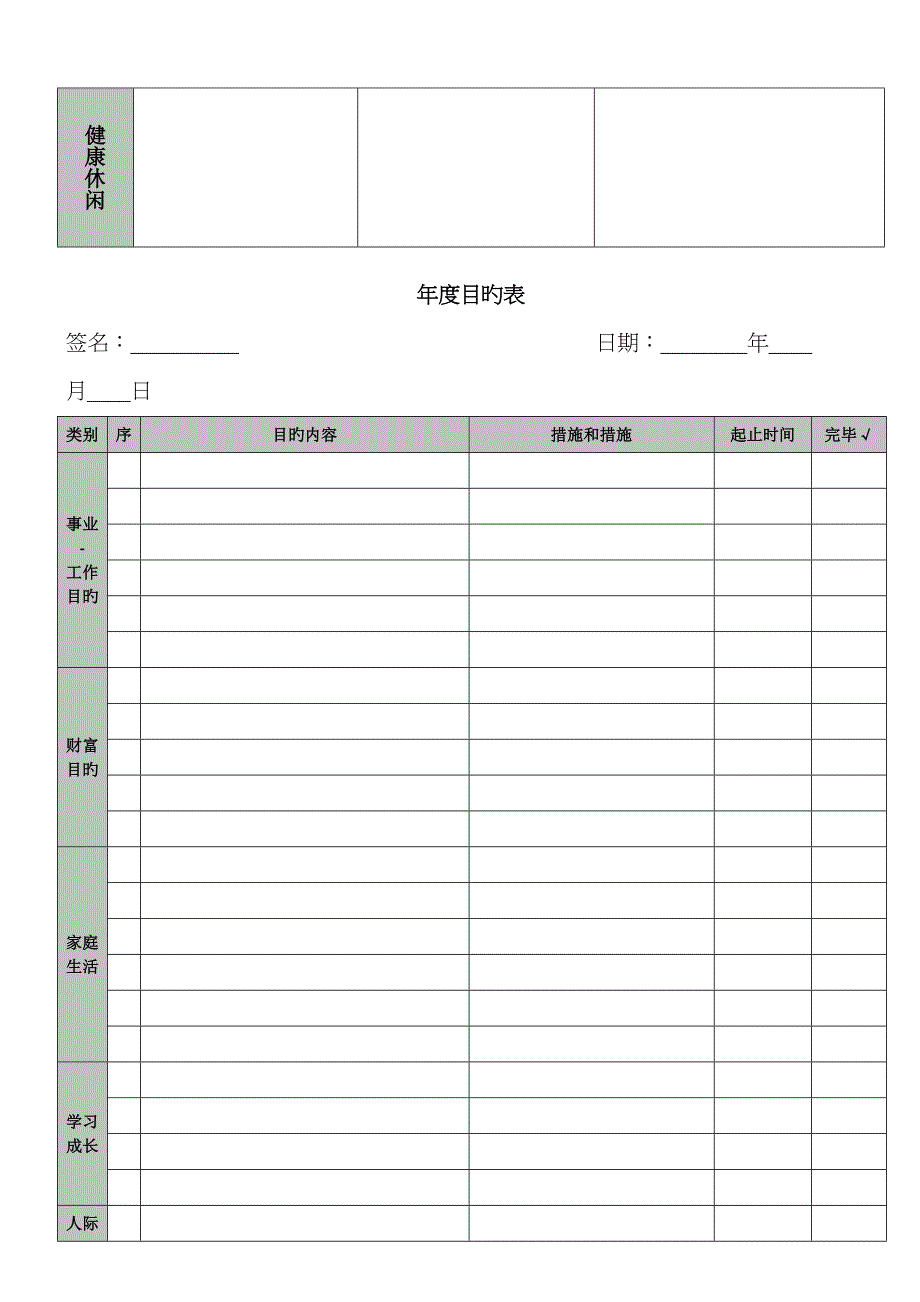 人生规划表格_第3页