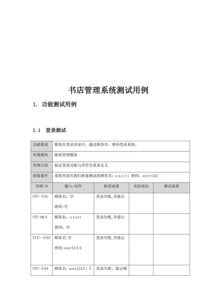 网上书城测试用例_第1页