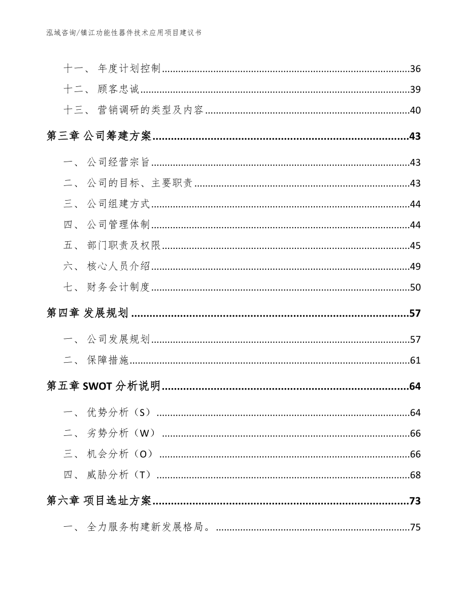 镇江功能性器件技术应用项目建议书参考模板_第3页