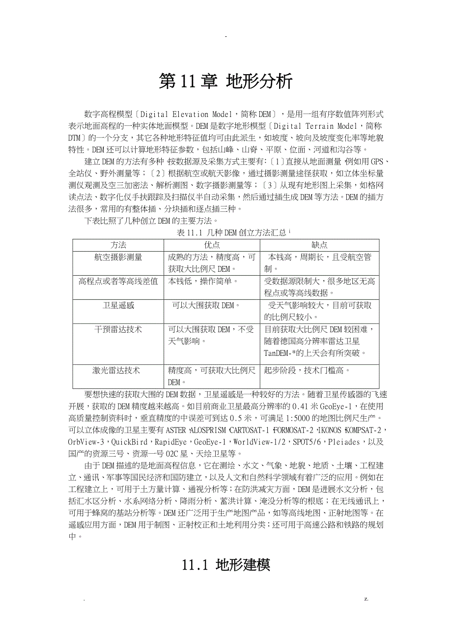 ENVI地形分析_第1页