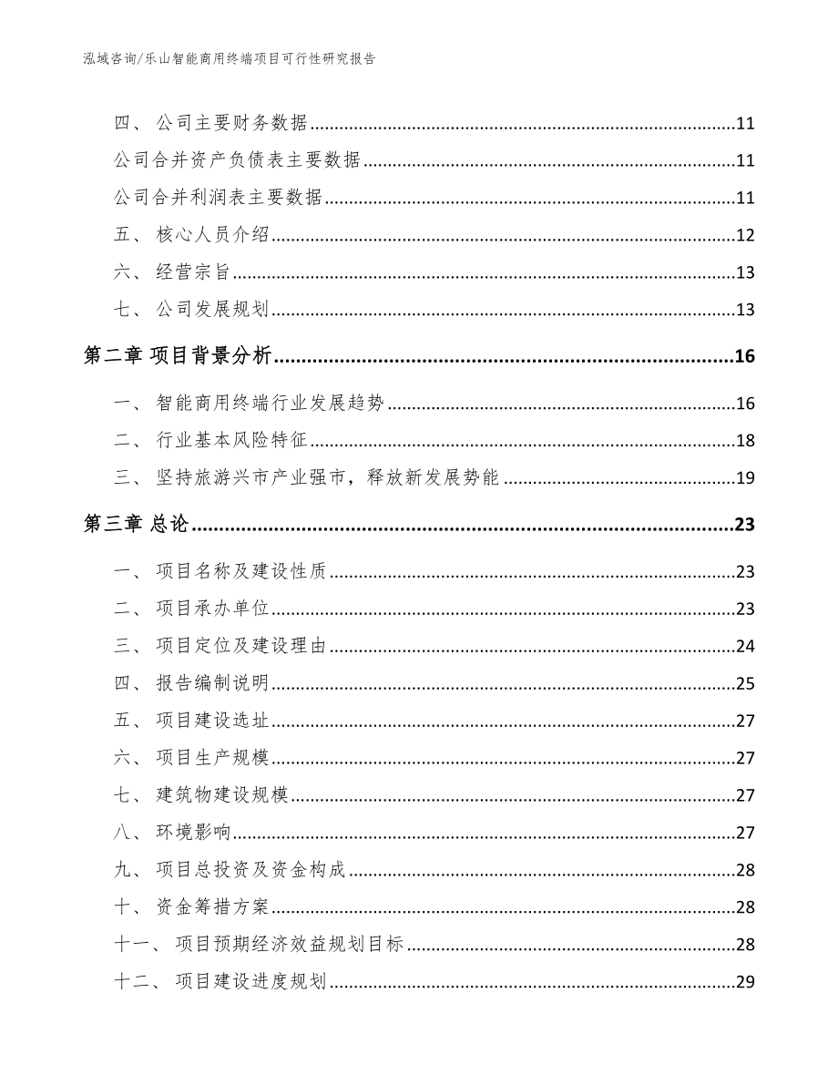 乐山智能商用终端项目可行性研究报告_第3页