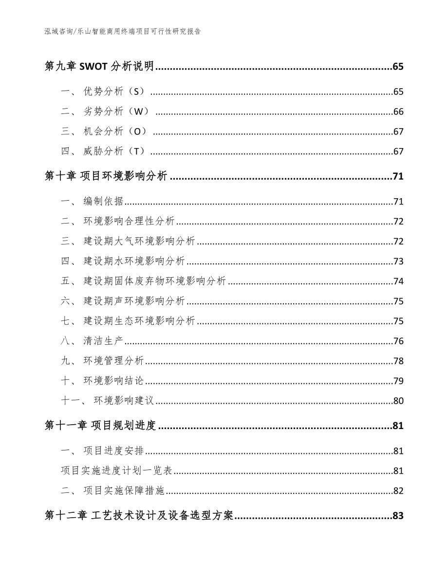 乐山智能商用终端项目可行性研究报告_第5页