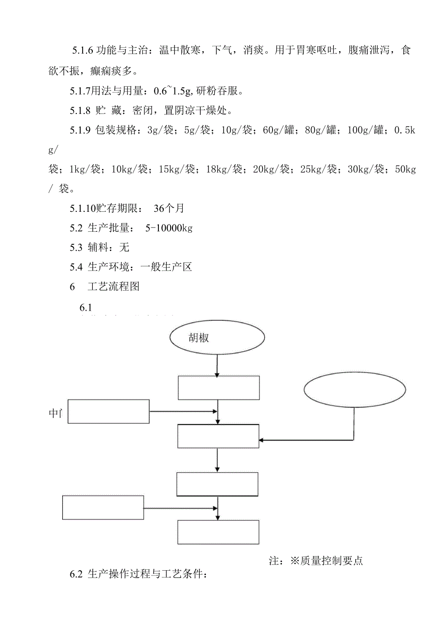 胡椒生产工艺规程_第2页