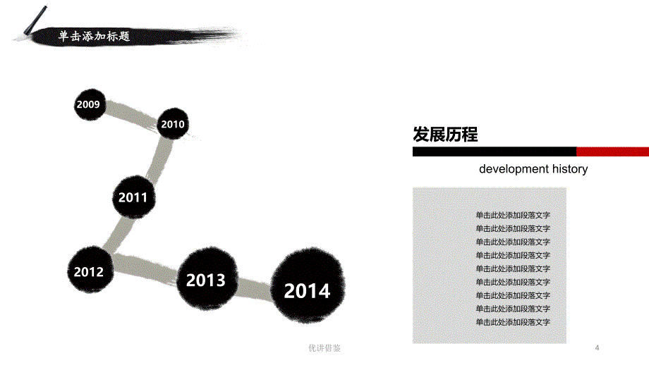 古风PPT模板苗教育_第4页