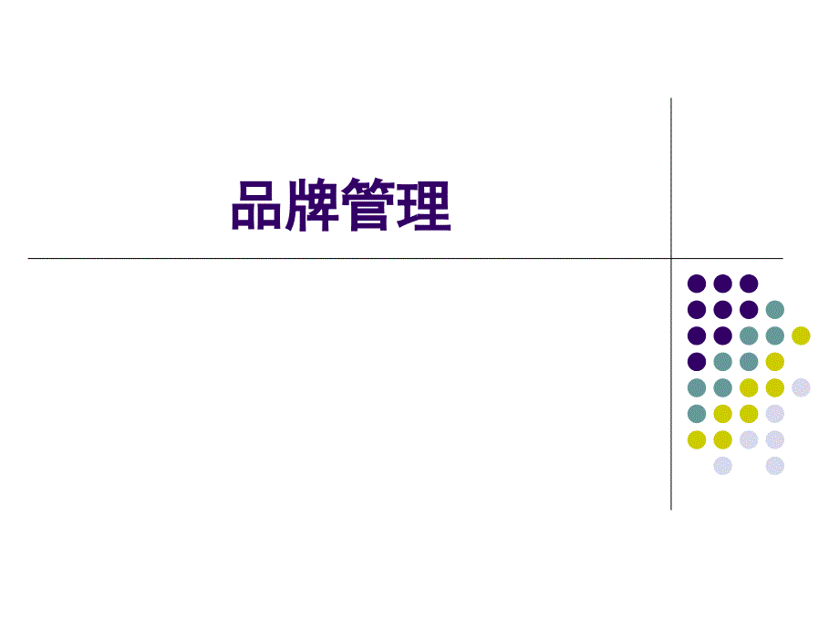 管理学第一章品牌管理概述课件_第1页