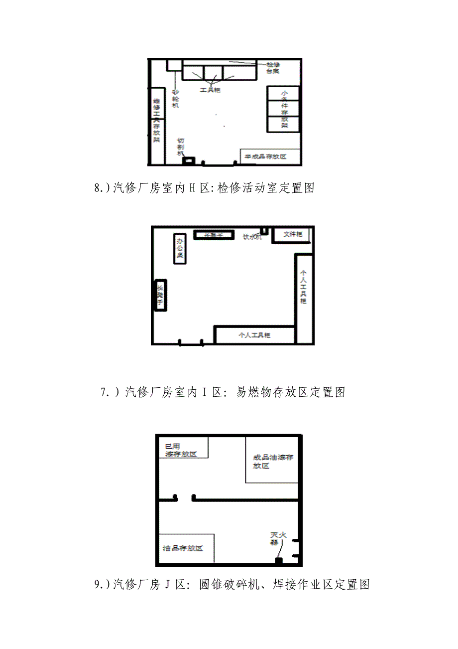 机修车间汽修班6s管理定置标准 2_第4页