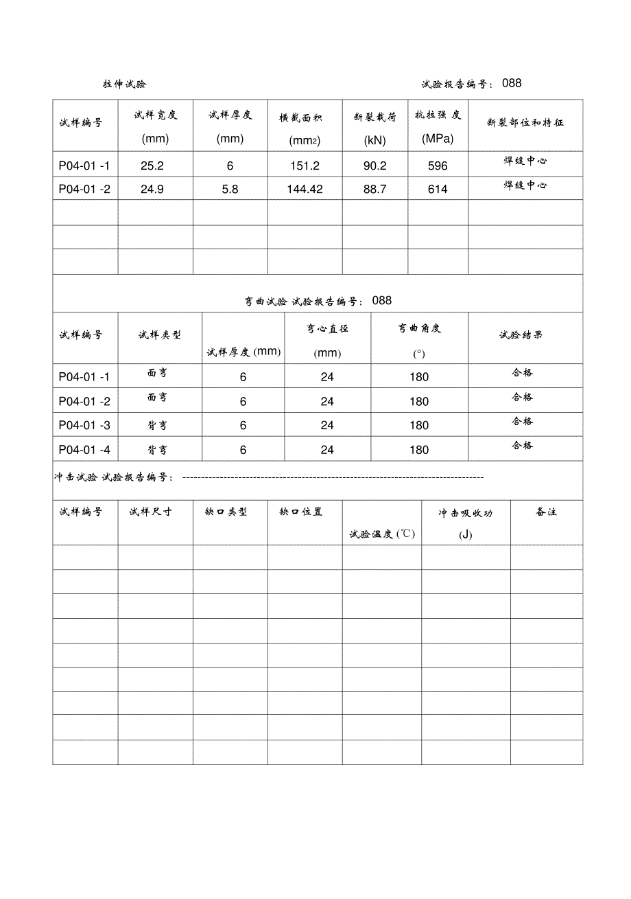 不锈钢管对接焊接工艺评定报告_第4页