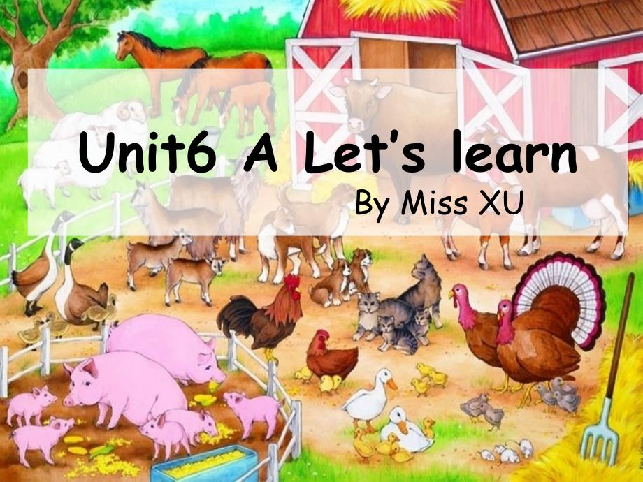 人教PEP版英语四上unit 6 meet my familyPrat A Let’s learn PPT课件_第1页