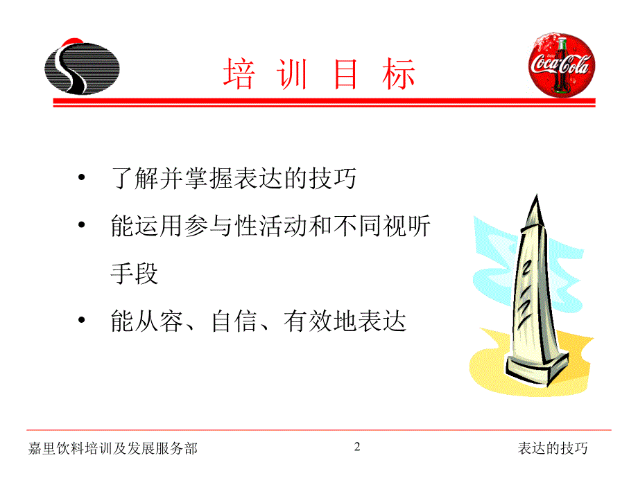 表达的技巧(可口可乐演讲技巧)_第2页