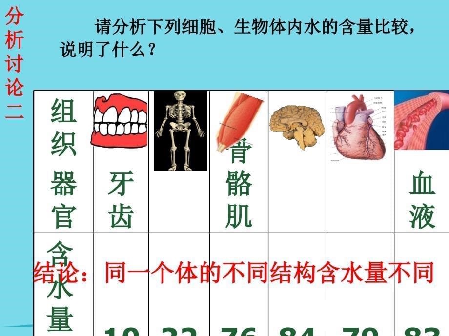 高中生物 2.5 细胞中无机物课件 新人教版必修1_第5页