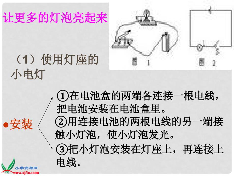 三年级科学下册 让更多的灯泡亮起来1课件 青岛版_第2页