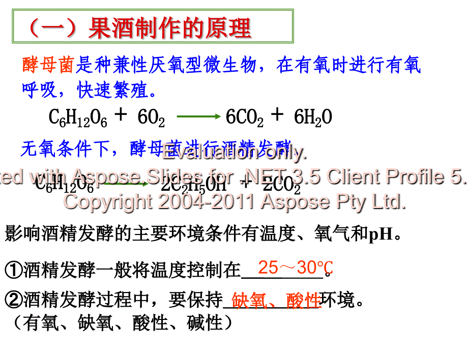 最新实验8果酒和果醋的制作PPT课件_第2页