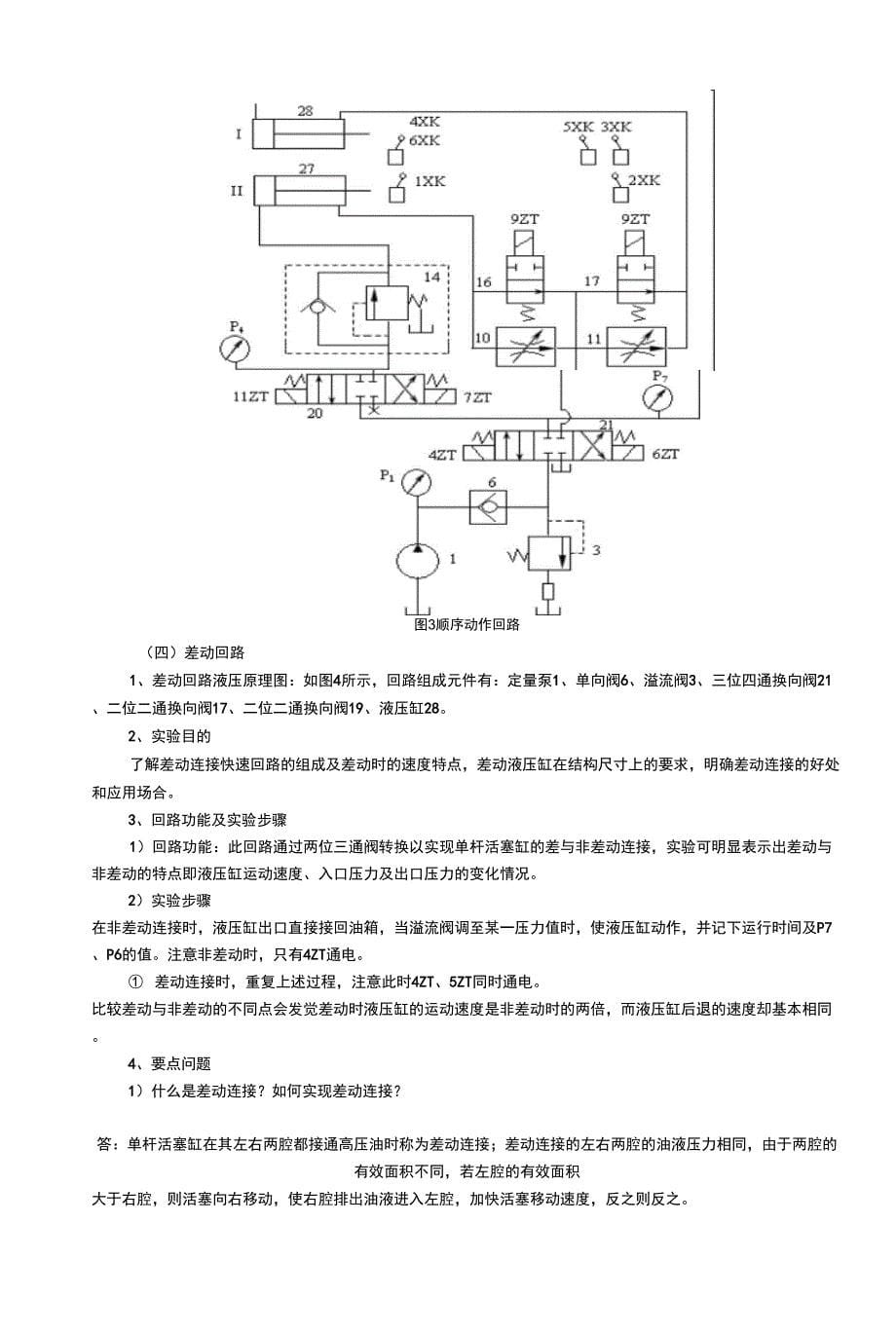 液压与气压课程实验报告_第5页