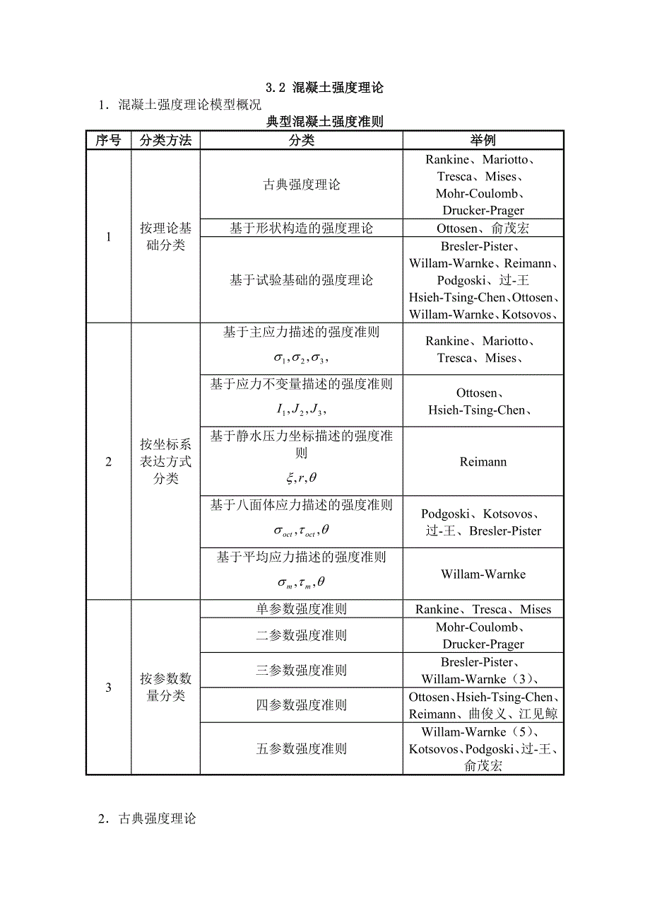 混凝土结构原理3.2混凝土强度理论.doc_第1页