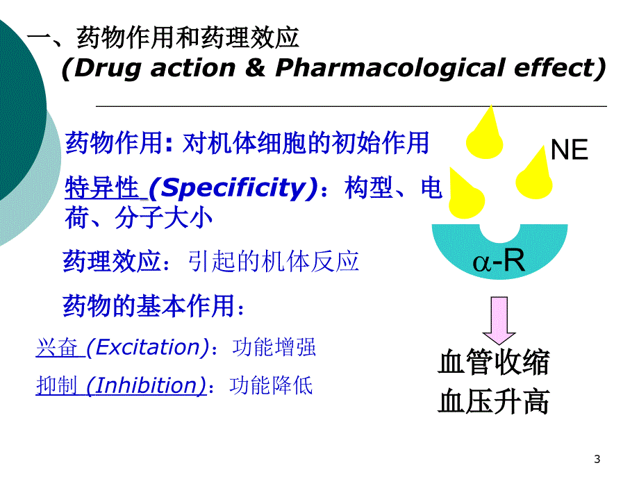 药理学课件：第三章 受体理论与药物效应动力学_第3页