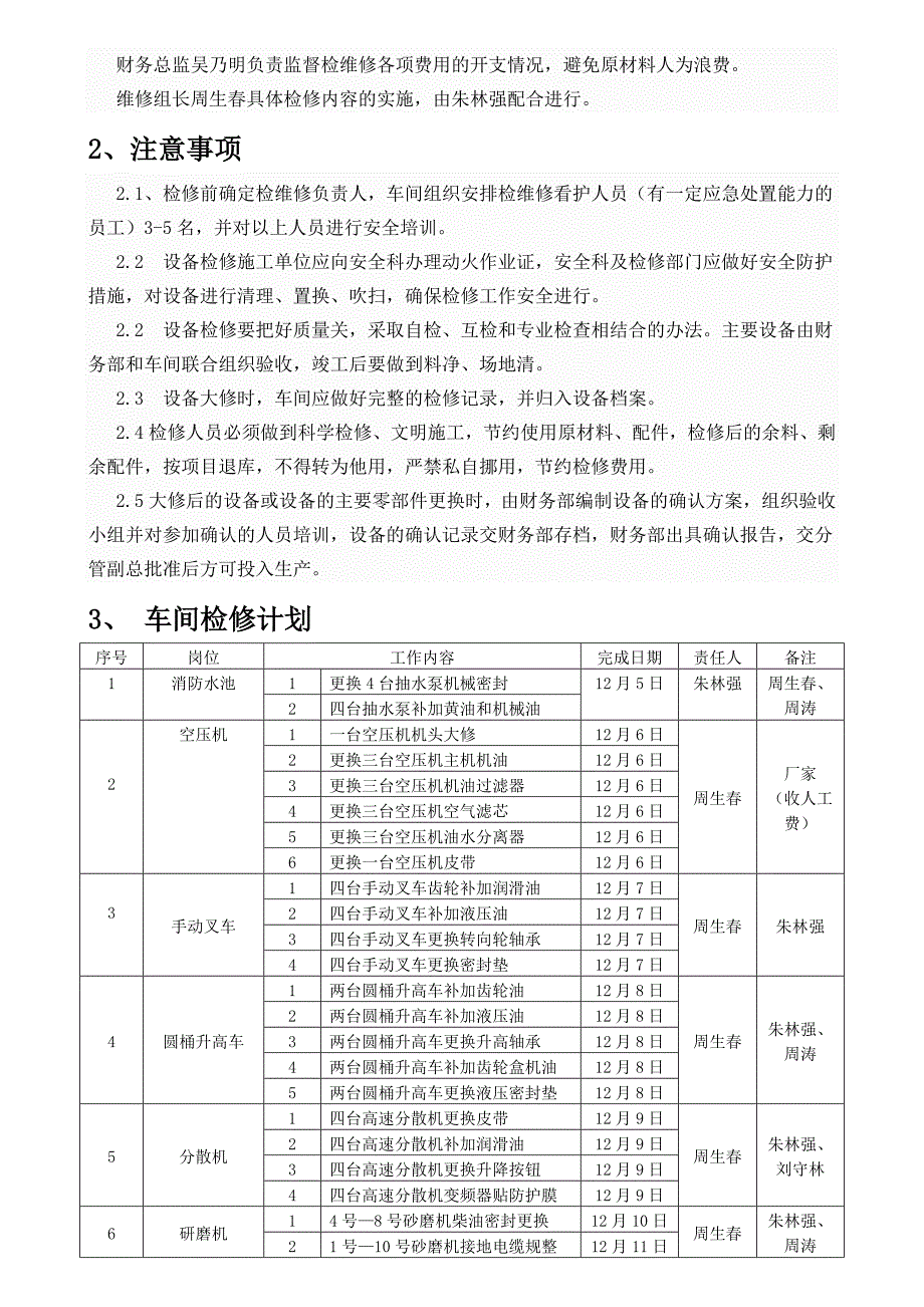 检维修方案(打印版)_第4页