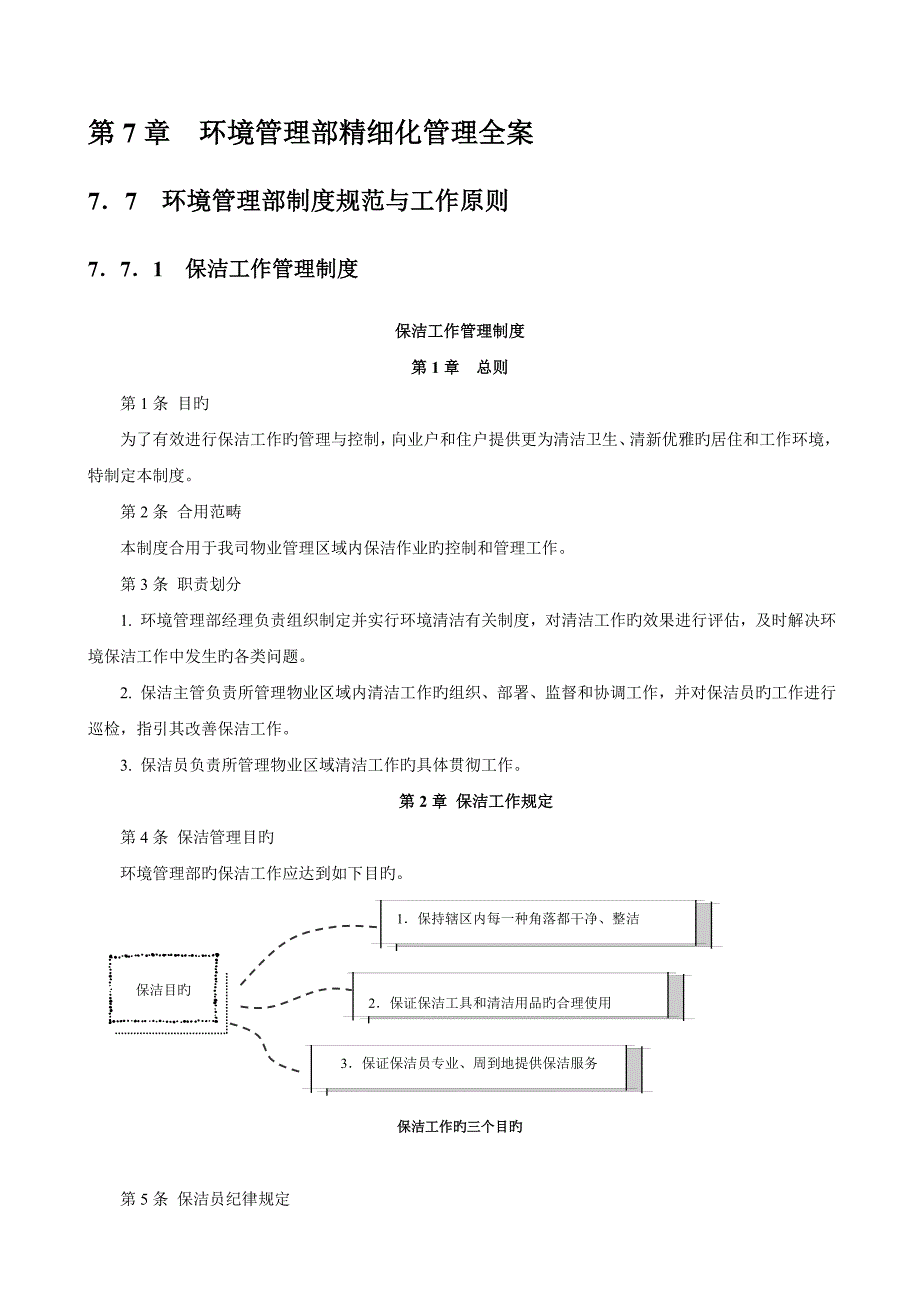 环境管理部精细化管理全案_第1页