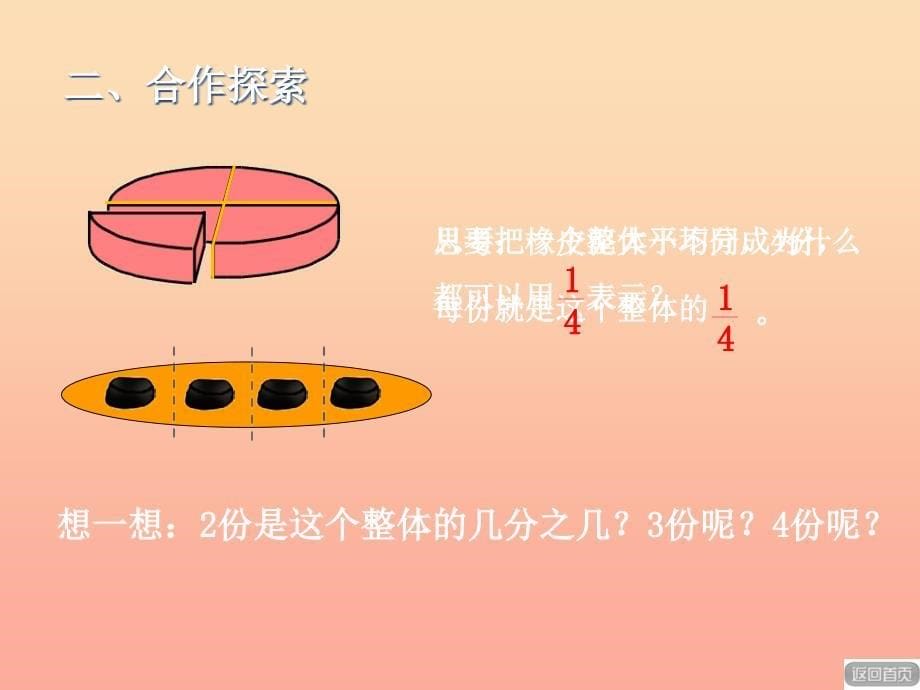 2019春五年级数学下册 第二单元《校园艺术节—分数的意义和性质》课件1 青岛版六三制.ppt_第5页