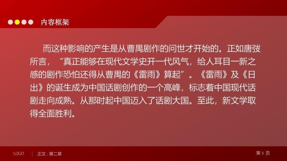 曹禺中国现代话剧艺术的高峰与成熟标志_第5页