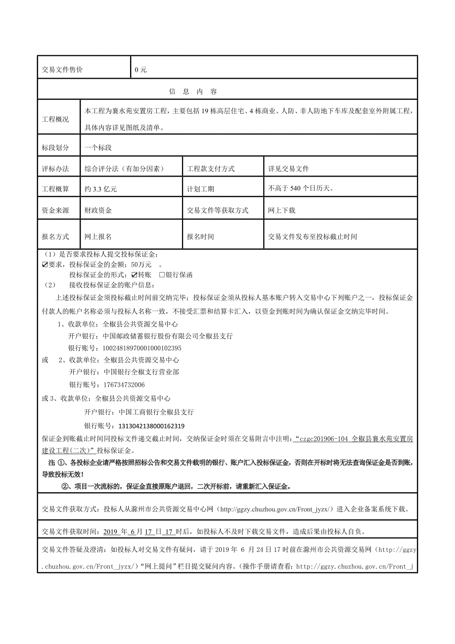 全椒襄水苑安置房建设工程二次_第2页