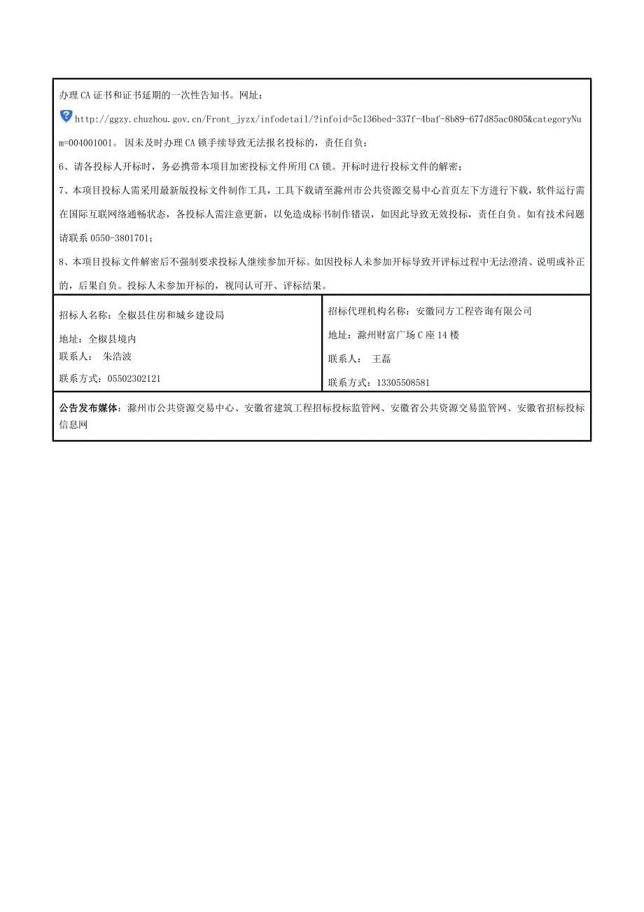 全椒襄水苑安置房建设工程二次_第5页