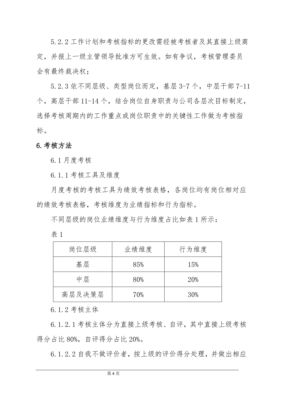 XX集团绩效管理制度剖析_第4页