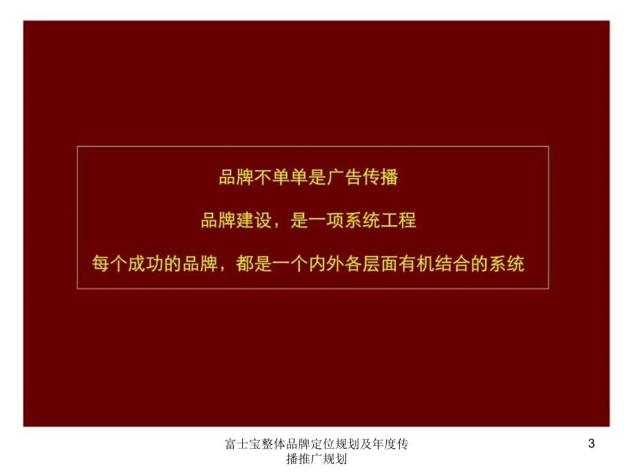 富士宝整体品牌定位规划及传播推广规划课件_第3页