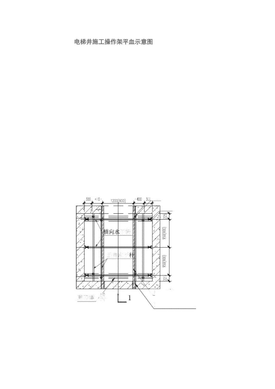 电梯井施工操作架及安全防护安全专项施工方案_第5页