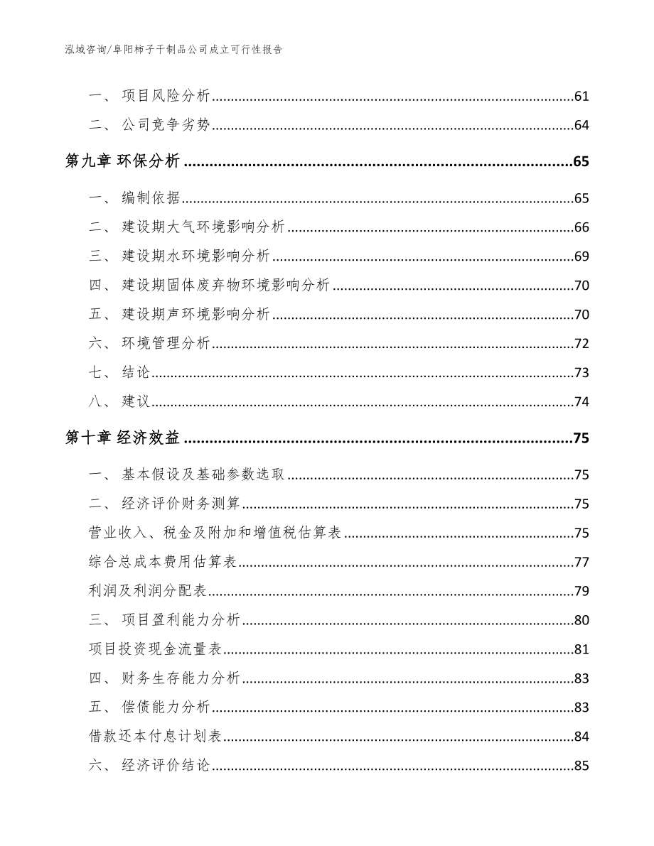 阜阳柿子干制品公司成立可行性报告【范文】_第4页