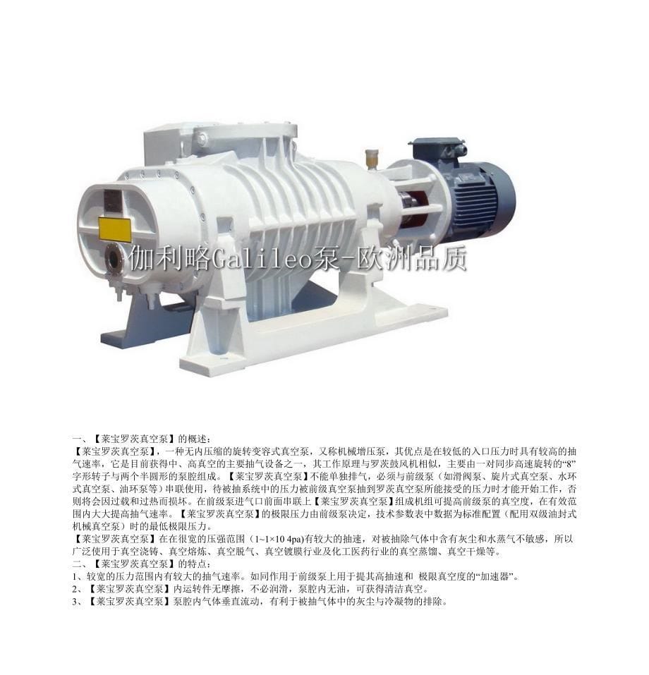 莱宝罗茨真空泵_第5页