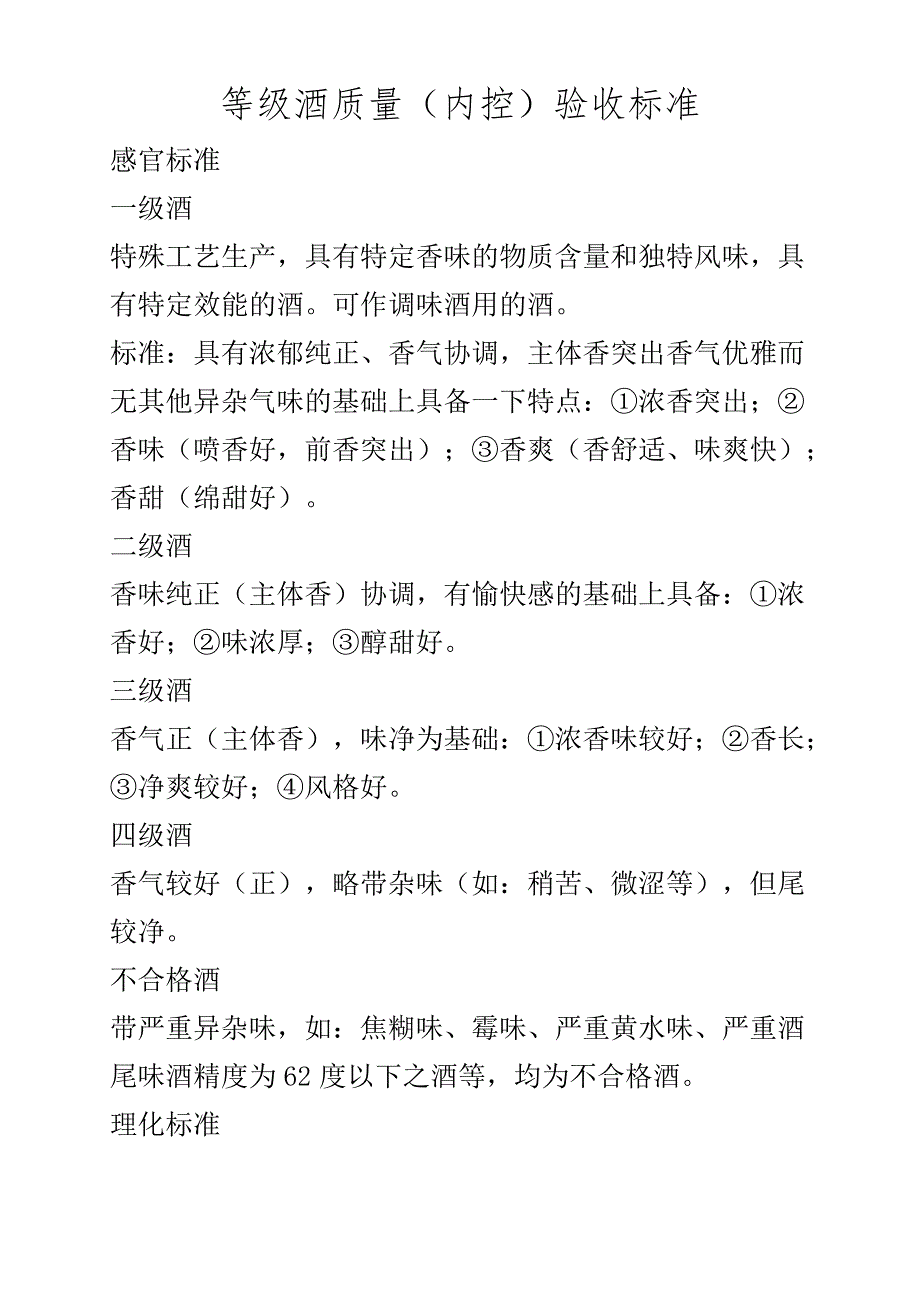 白酒验收标准_第1页