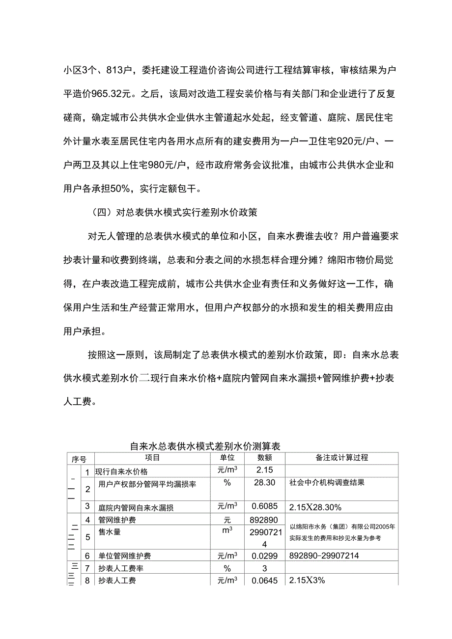 一户一表改造与节约用水_第4页