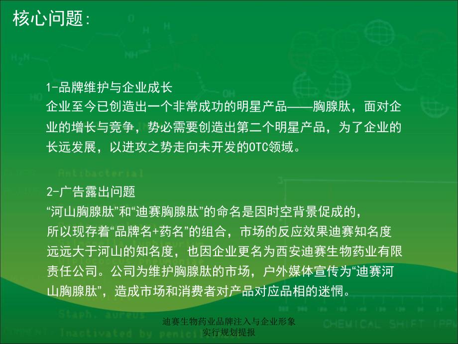 迪赛生物药业品牌注入与企业形象实行规划提报课件_第3页