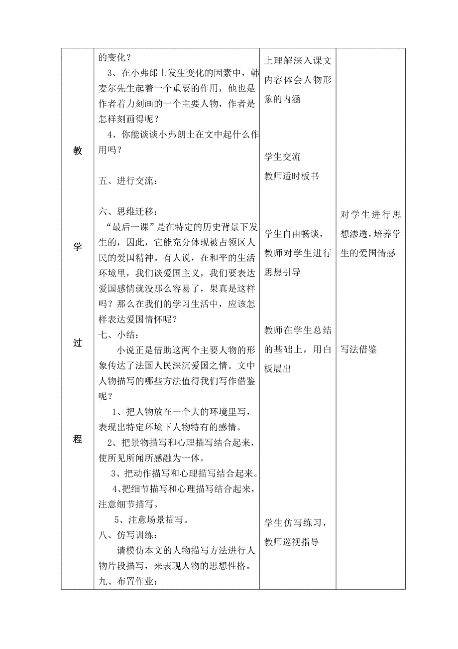 《最后一课》教学设计.doc_第2页