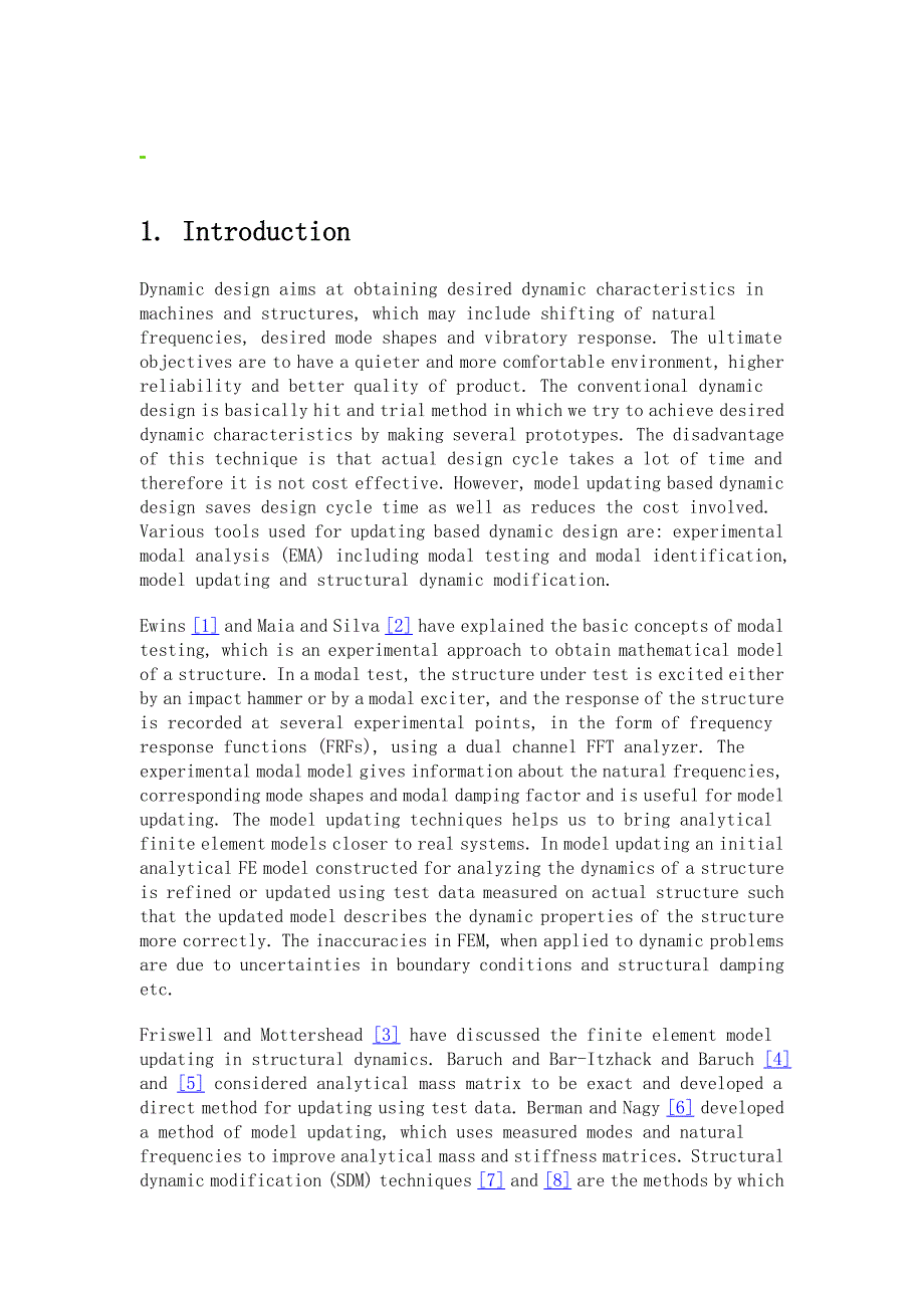 利用有限元模型对钻机进行动态分析的研究中英合体_第2页