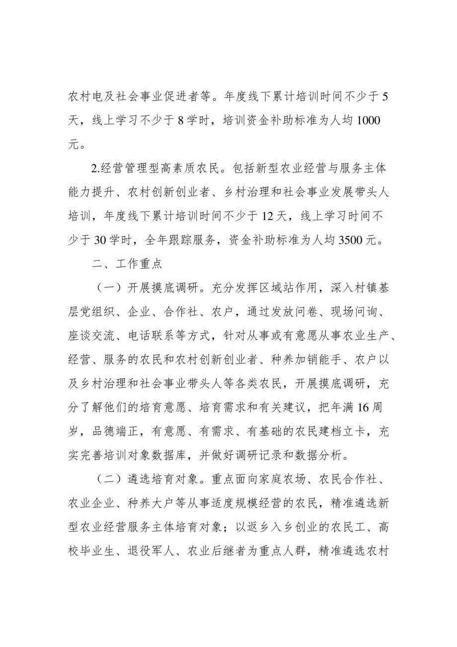 2022年高素质农民培育工作方案_第4页