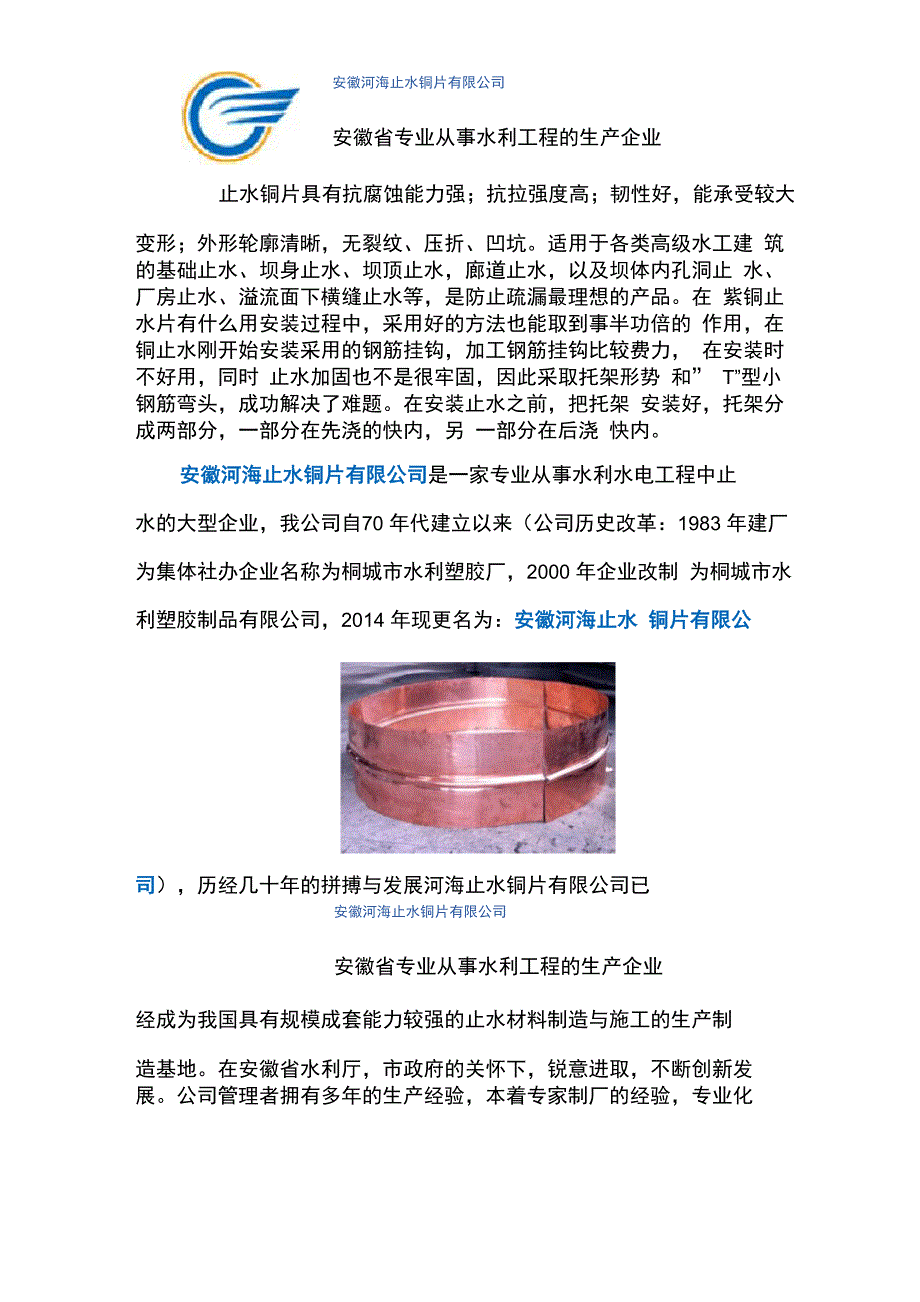 大坝止水铜片_第2页