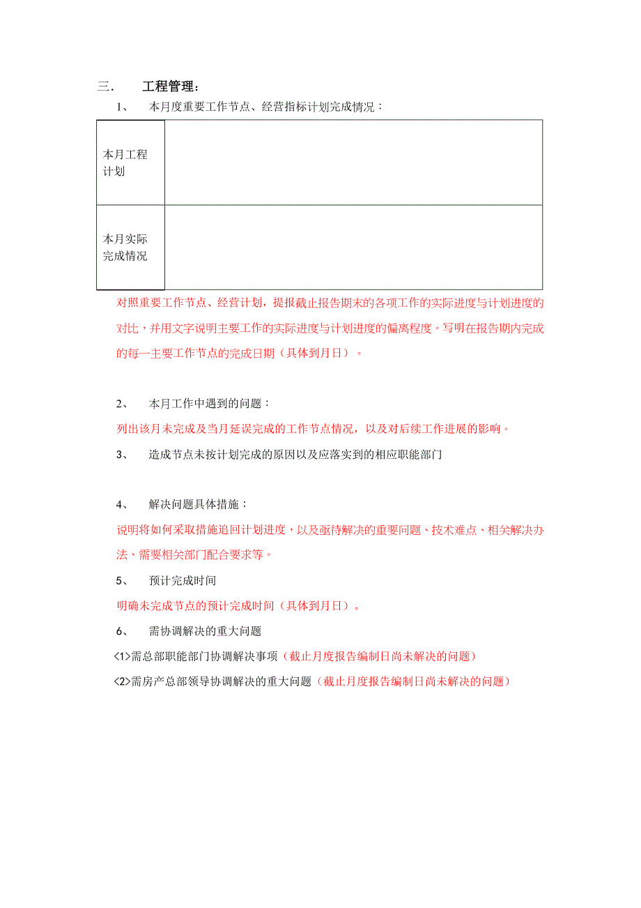 项目公司月度报告_第3页