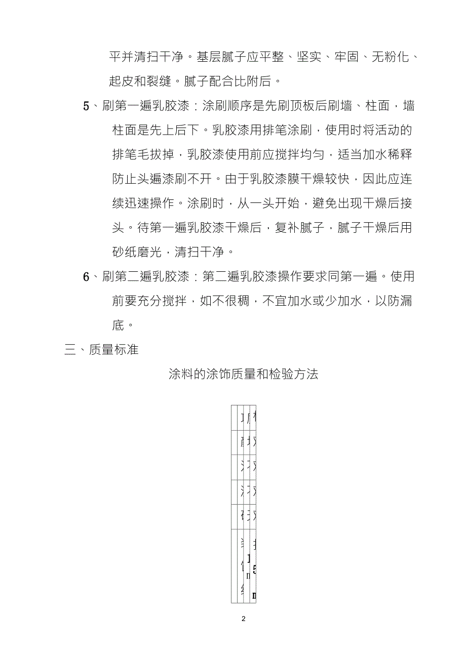 内墙乳胶漆工程技术交底_第2页