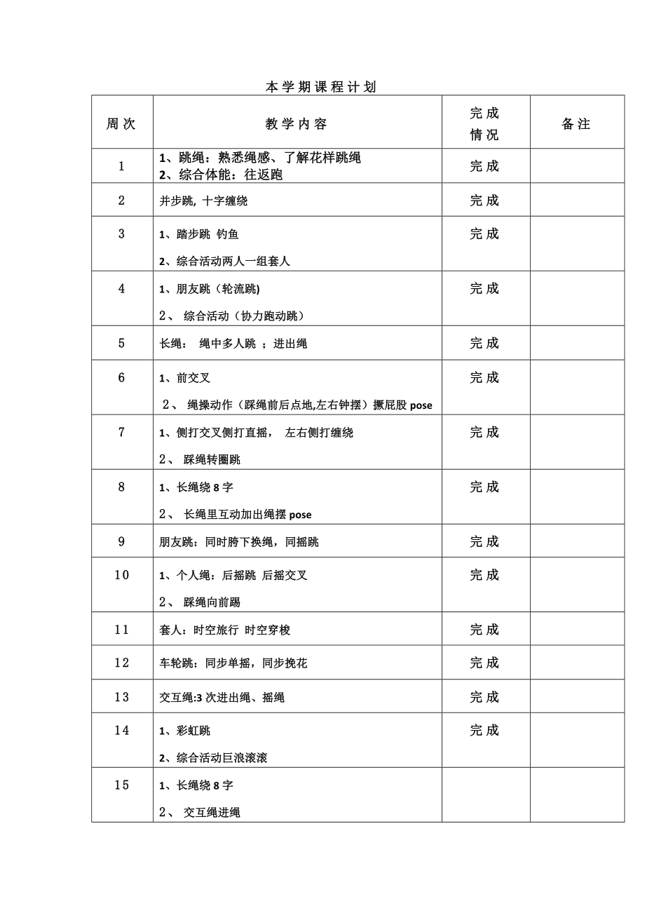 花样跳绳课程资料_第2页