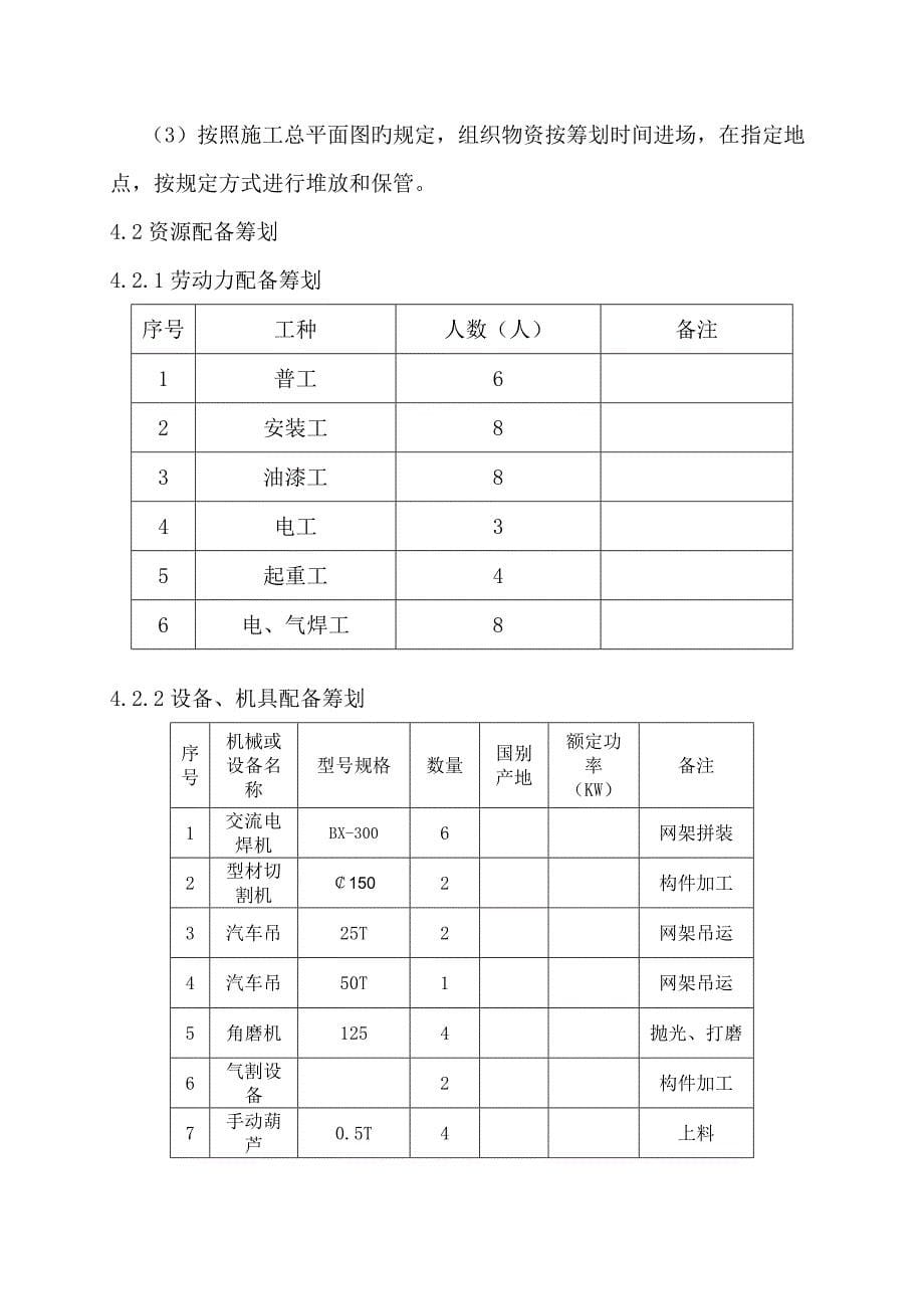 物流公司加油站关键工程综合施工组织设计_第5页