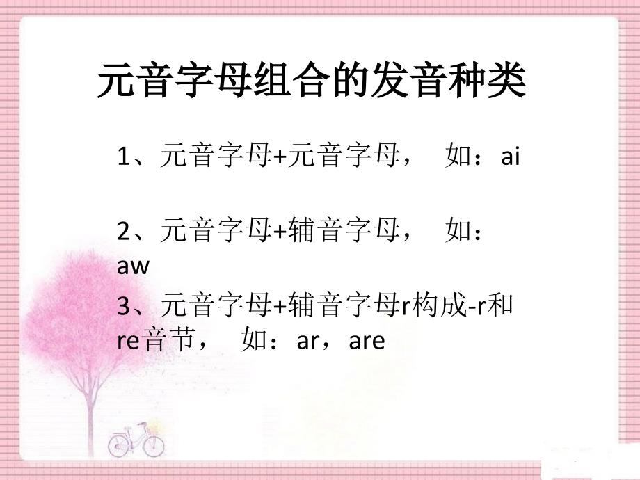 元音字母组合的发音.ppt_第1页