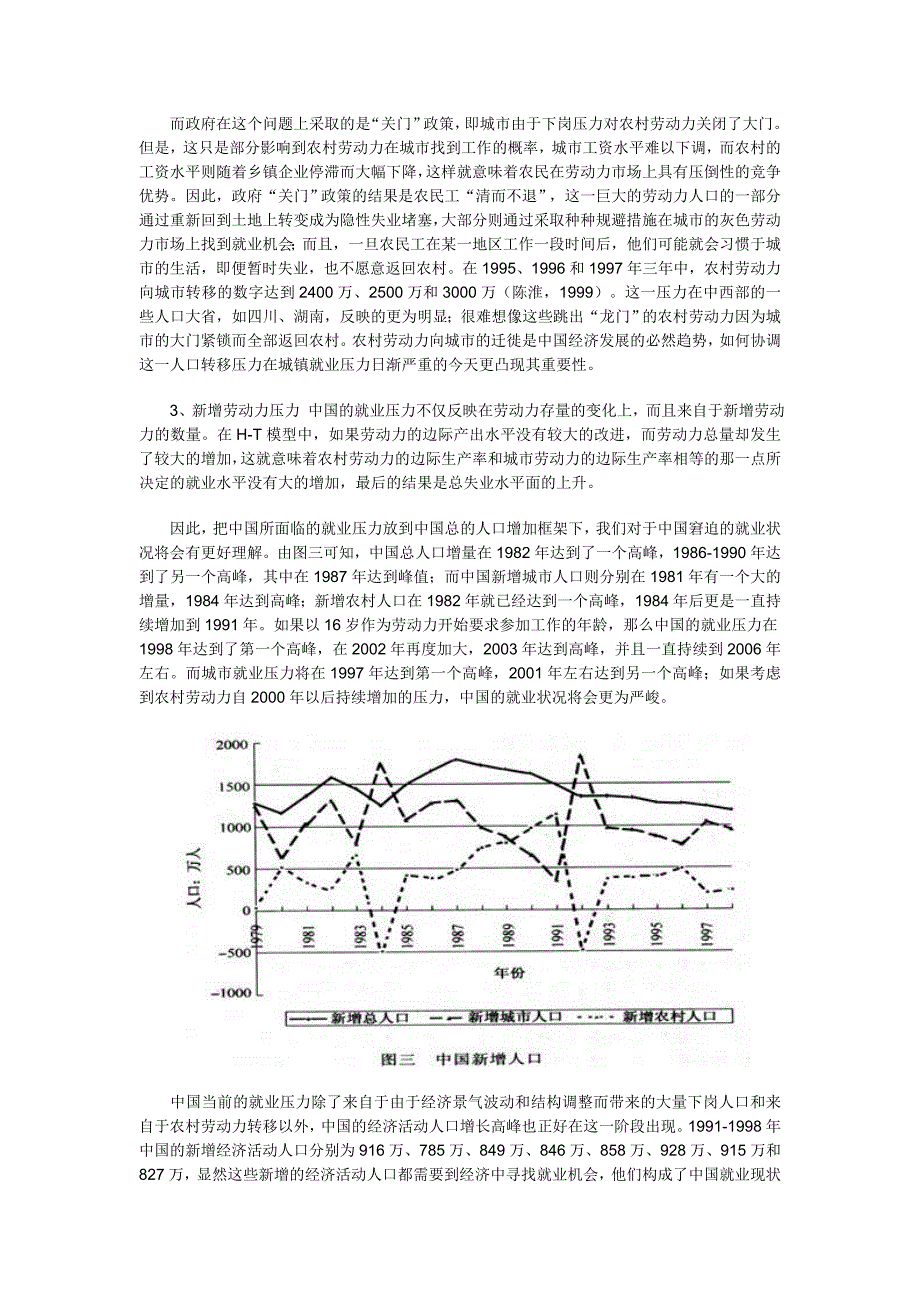 我国城市劳动力市场与就业现状调查报告_第4页