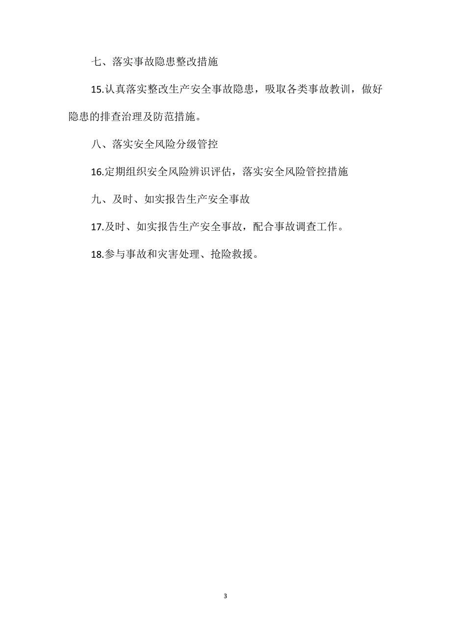 综掘队安全生产责任制(新安全生产法)_第3页