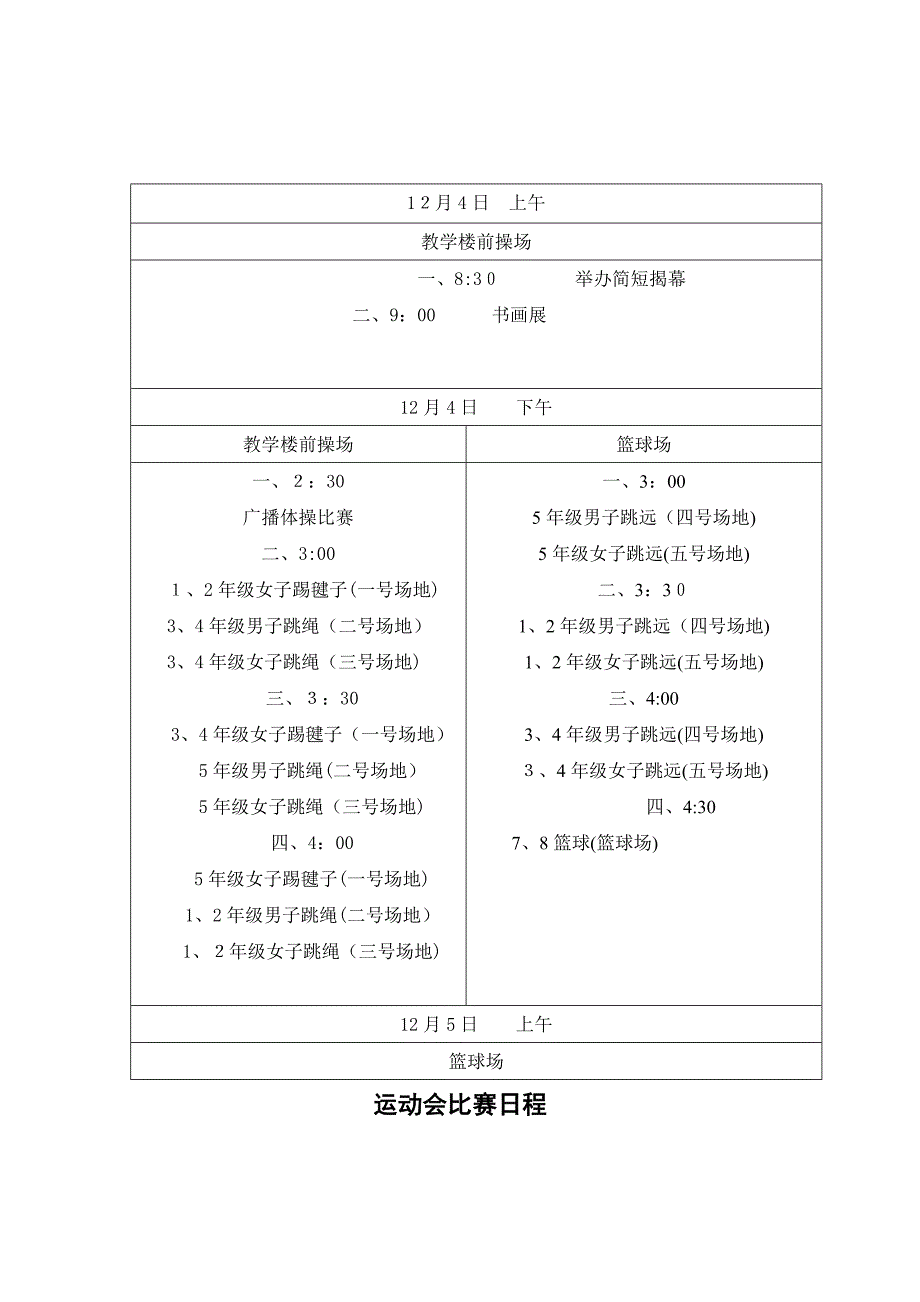 学校运动会秩序册_第3页