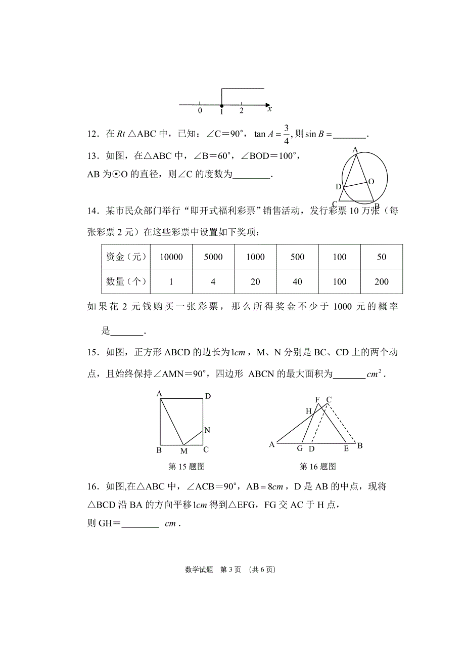 2015数学家中考模拟（试卷）.doc_第3页