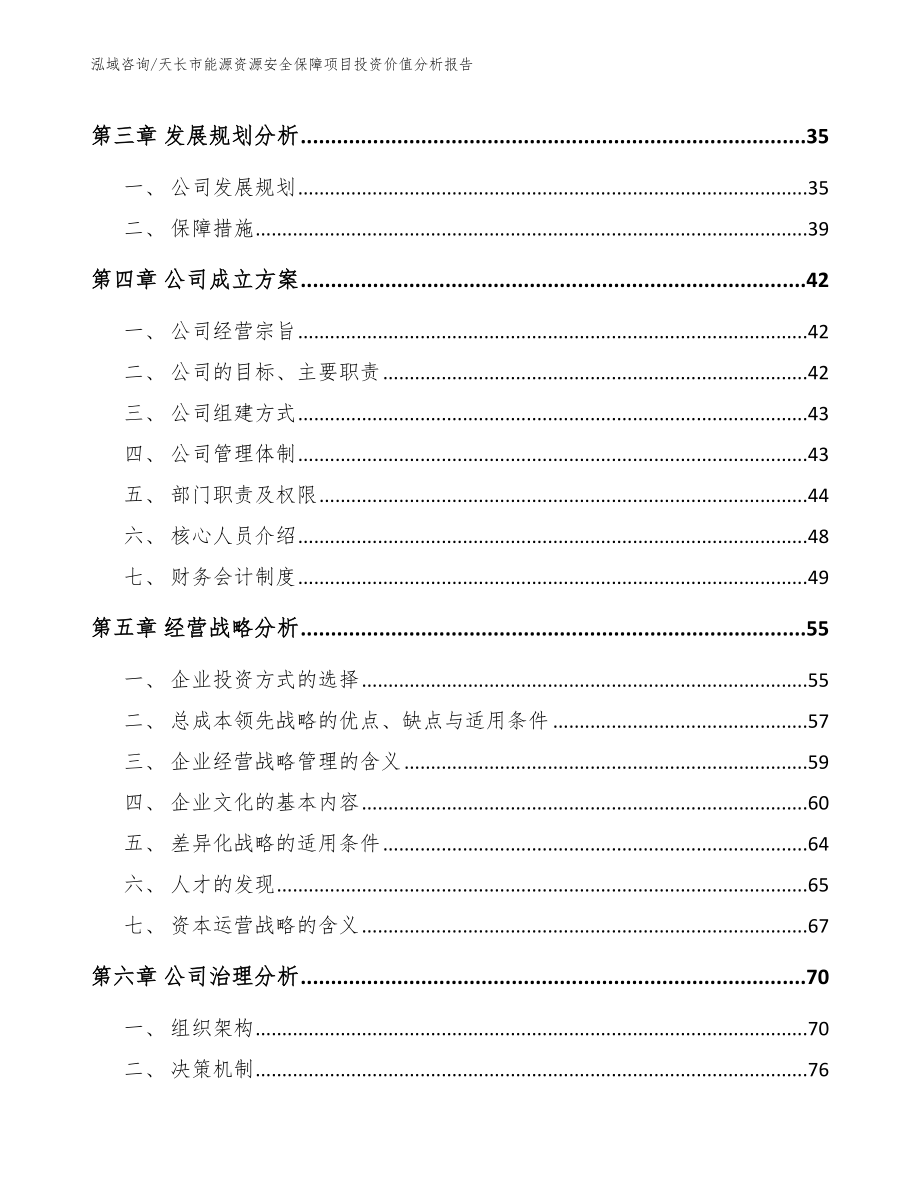 天长市能源资源安全保障项目投资价值分析报告【范文参考】_第3页